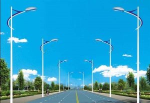 steel lighting poles made in china